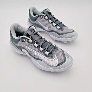 Nike Alpha Huarache Elite 4 Low 'Wolf Grey White' DJ6521-012 Baseball